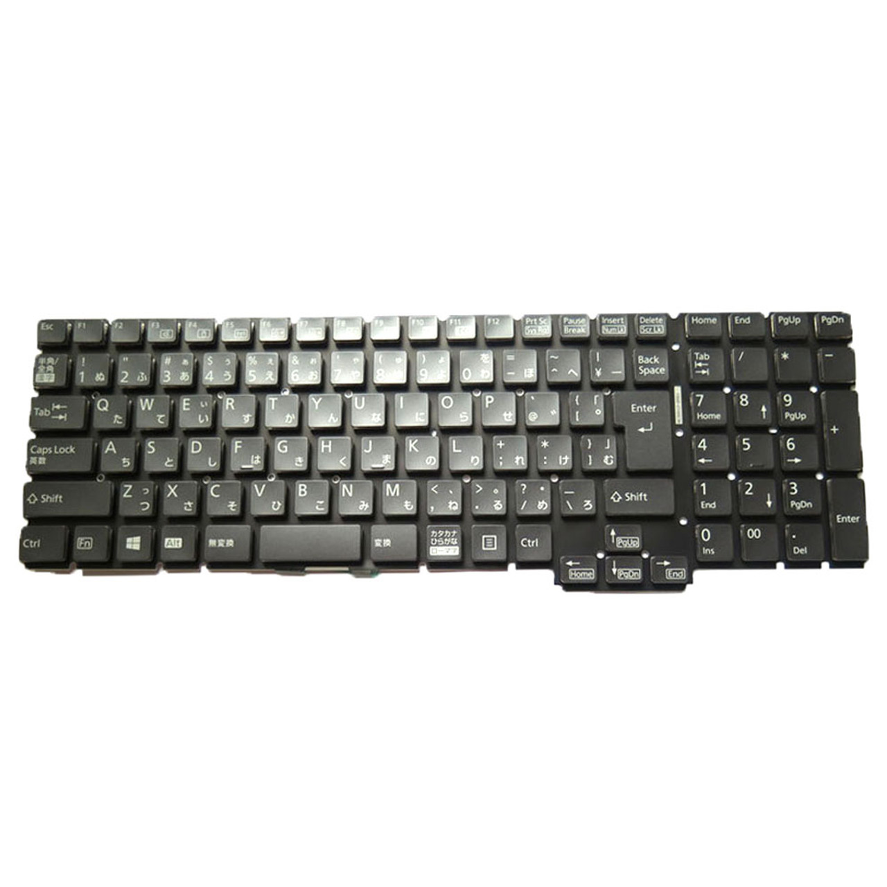 Laptop Keyboard For Fujitsu LifeBook AH53/E3 AH55/E3 AH55/F3 AH58/E3  AH77/E3 Japanese JP JA Gray Without Backlit New