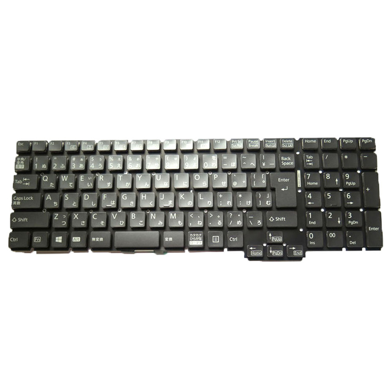 Laptop Keyboard For Fujitsu LifeBook AH52/D1 AH53/D1 AH55/D1 AH56/D1  AH77/D1 WA3/D1 Japanese JP JA Gray Without Backlit New - Linda parts