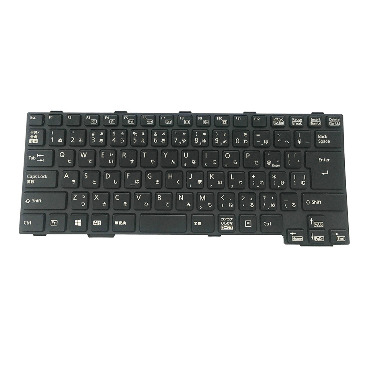 Laptop Keyboard For Fujitsu LifeBook A553/G A553/GW A553/GX A553/H A553/HW  A553/HX Japanese JP JA Black Without Numeric Keyboard Used