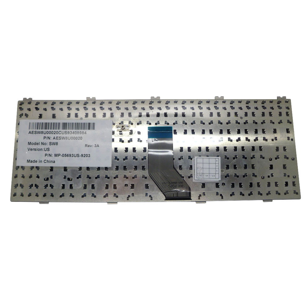 Laptop Keyboard For Quanta SW8 TW8 AESW8U00020 MP-05693US-9203 English ...