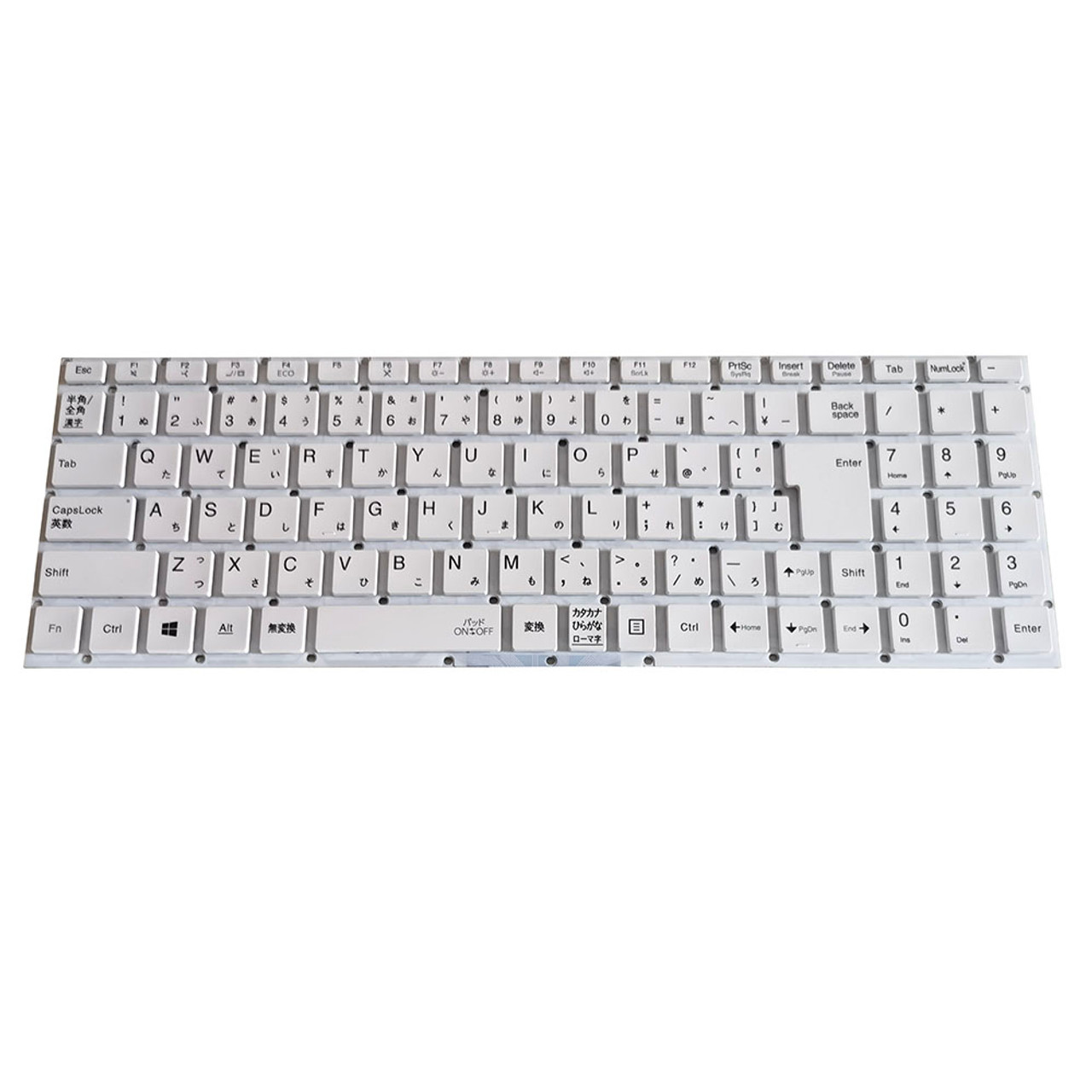 Laptop Keyboard For NEC LAVIE N15 N1565/AAW-YC PC-N1565AAW-YC N1565/AKW  PC-N1565AKW Japanese JP JA White Without Backlit New