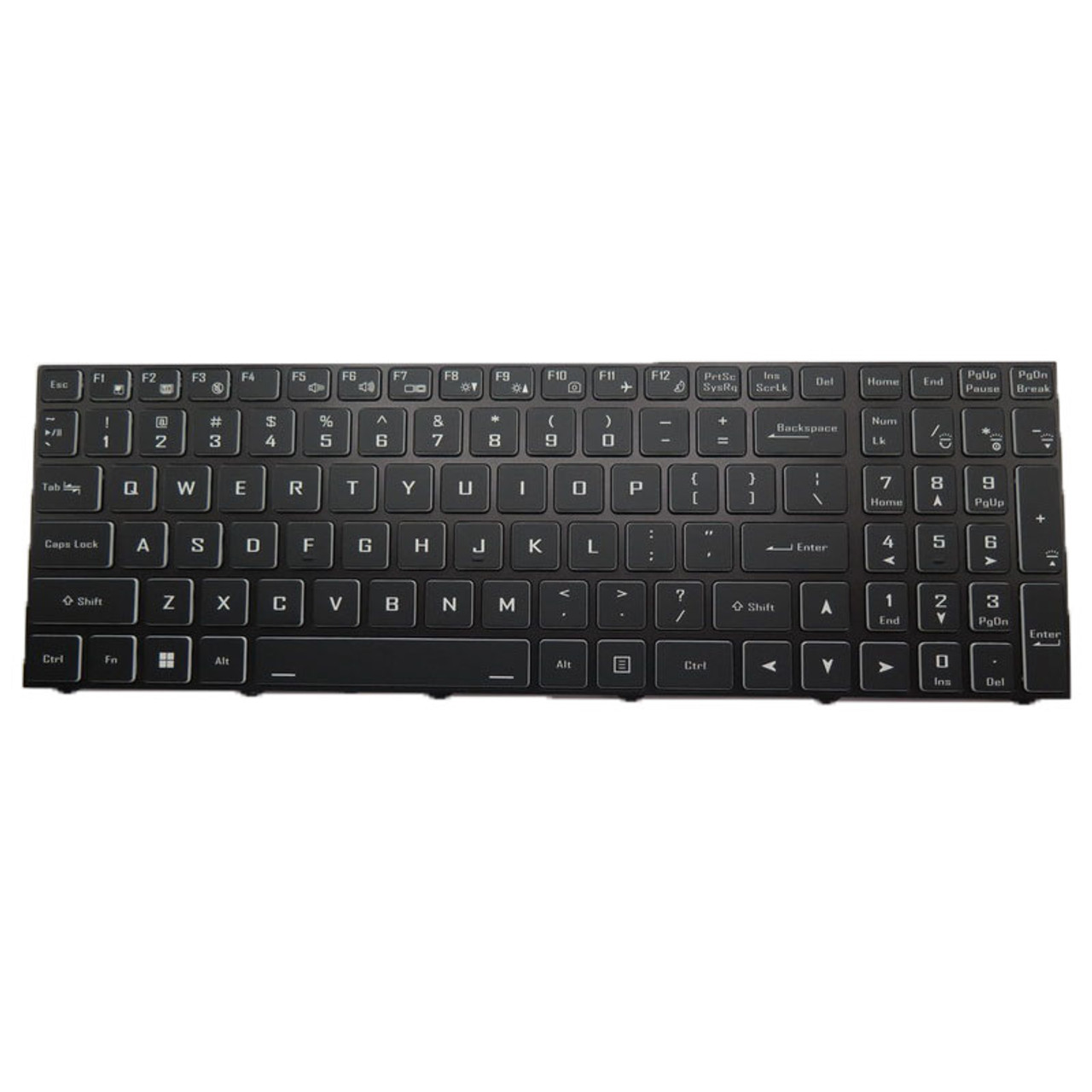 Laptop Backlit Keyboard For CLEVO NH50AC NH55ACQ NH57AC NH58AC NH50AF1 ...
