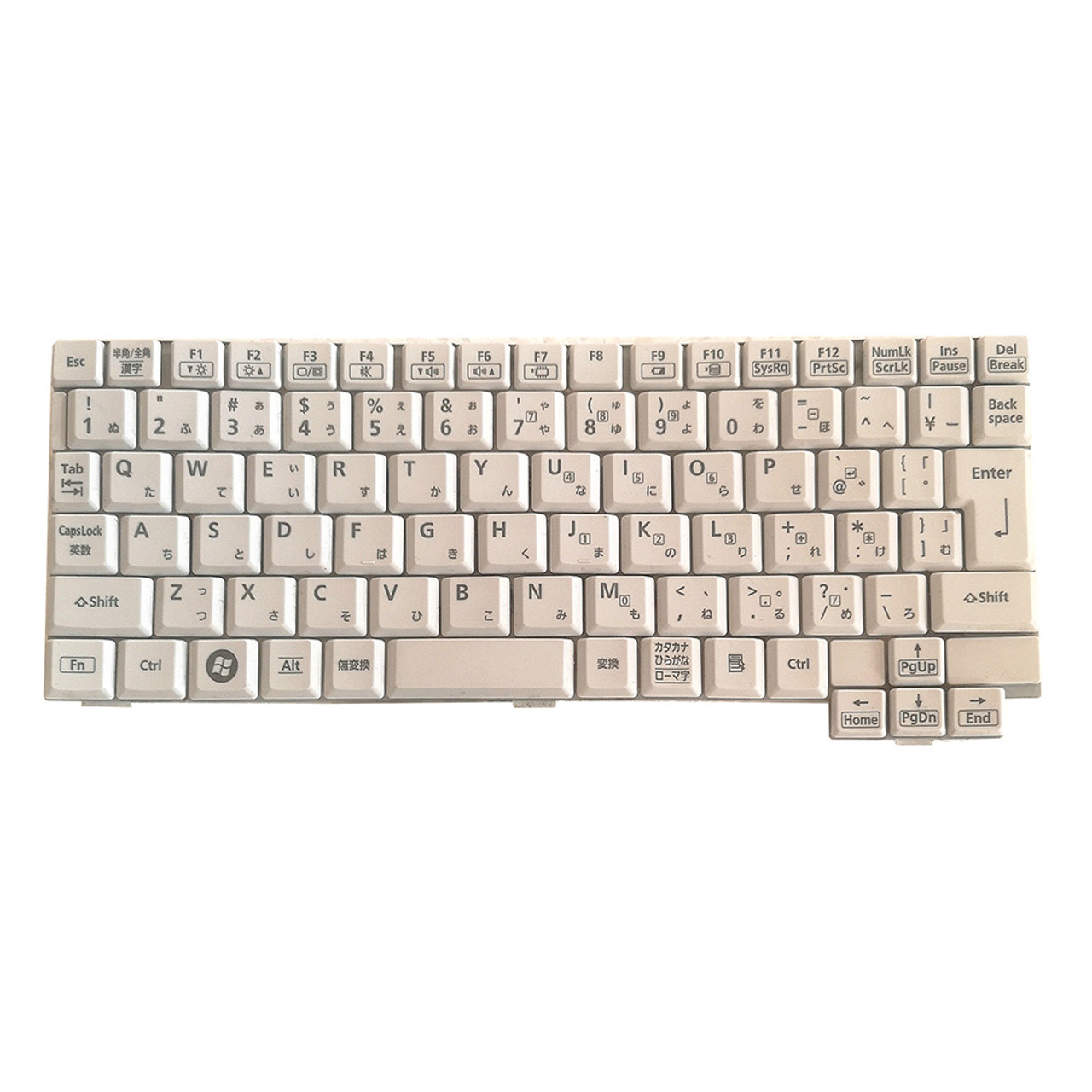 Laptop Keyboard For Panasonic Let's note CF-S8 CF-S9 CF-S10 Japanese JP JA  White New