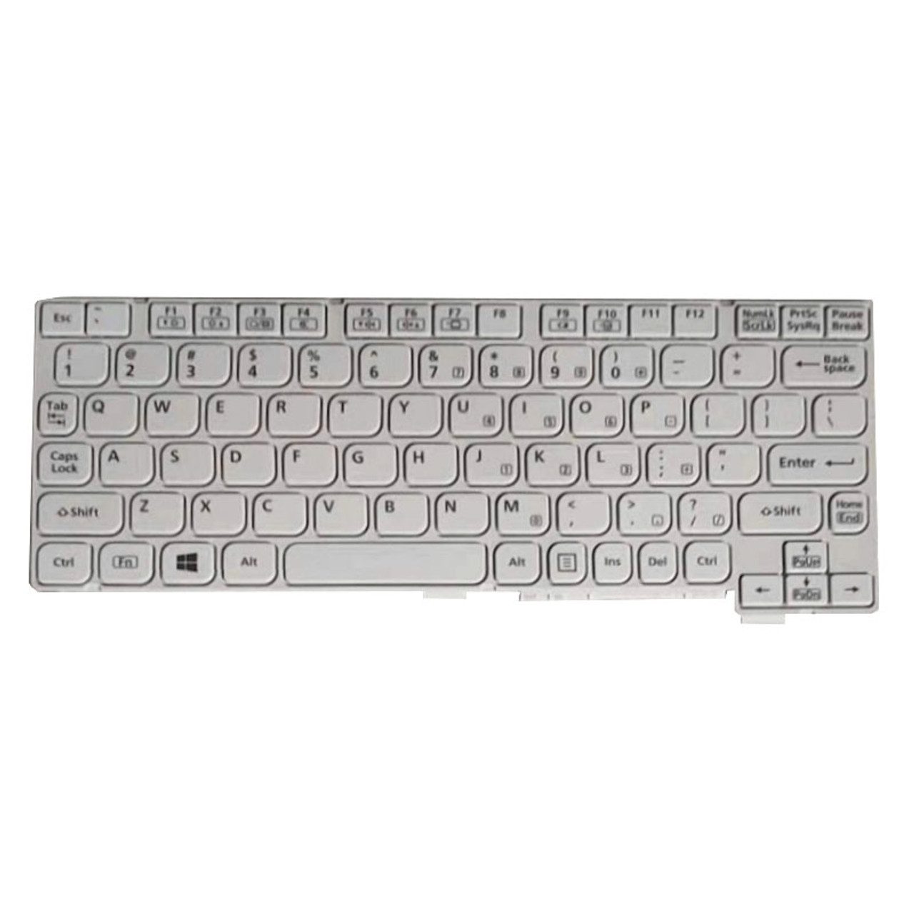 Laptop Keyboard For Panasonic Let's note CF-RZ4 CF-RZ5 CF-RZ6 English US  White New