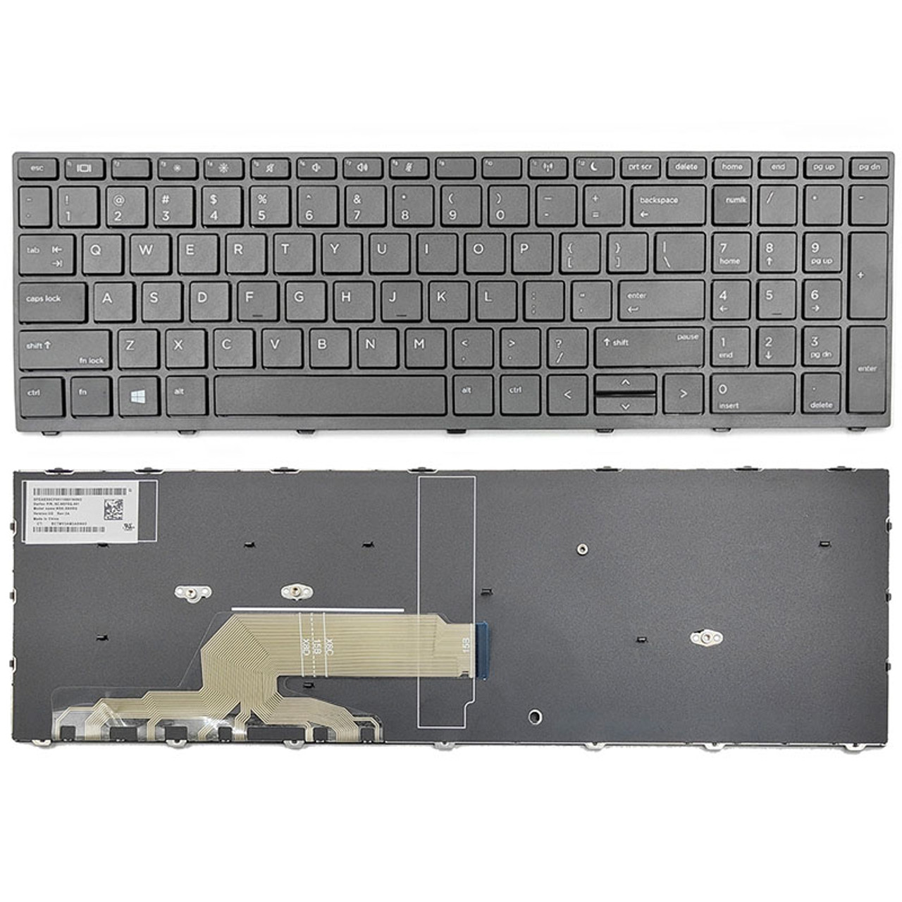 Laptop Keyboard For HP ProBook 450 G5 455 G5 470 G5 United States