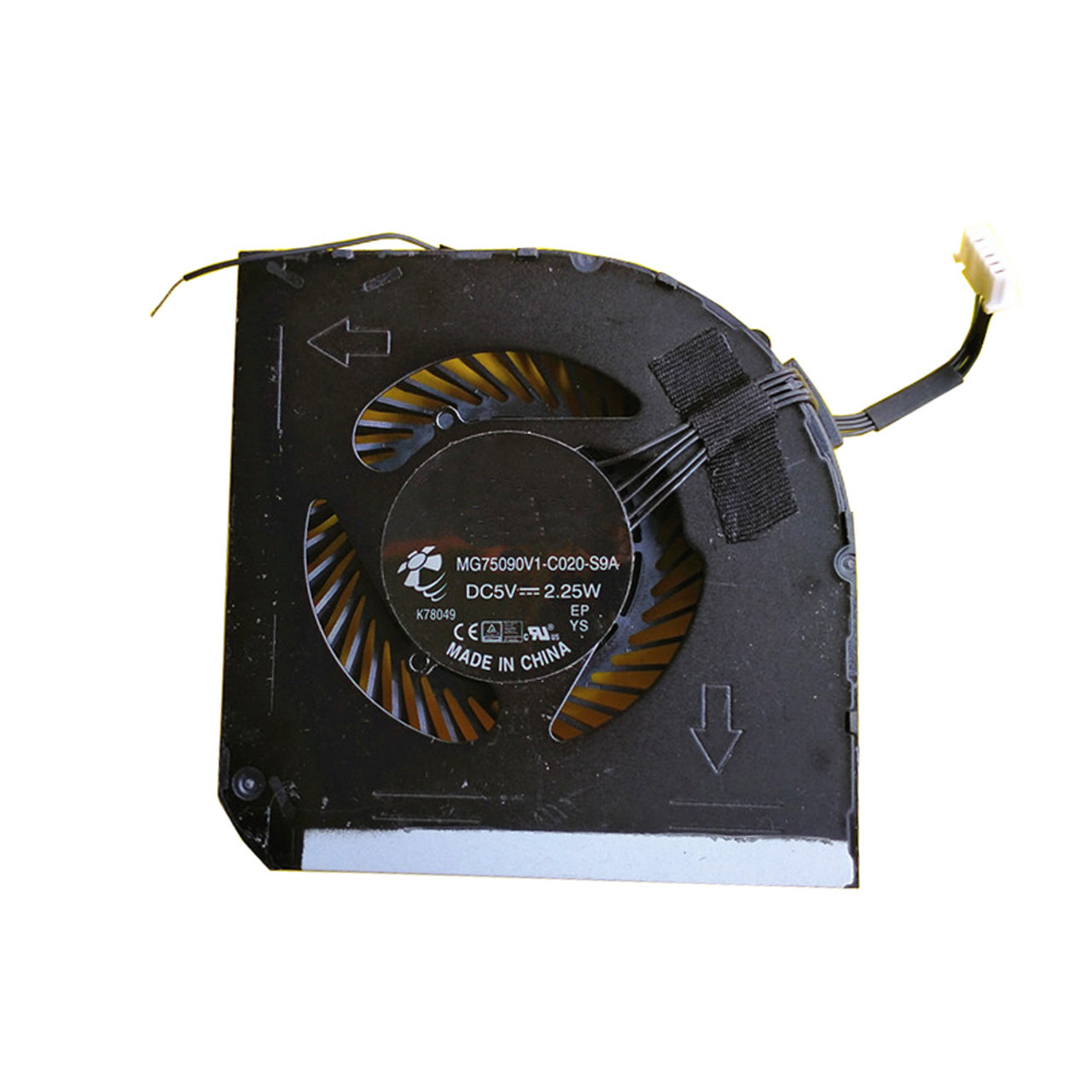 Lyn Fortolke grænseflade Laptop GPU Cooling Fan For Lenovo ThinkPad P50 P51 MG75090V1-C020-S9A DC5V  2.25W New - Linda parts