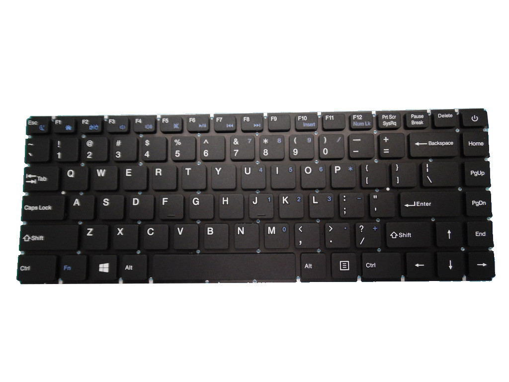 Laptop Keyboard For HAIER U1510SM Without Frame Black United States US ...