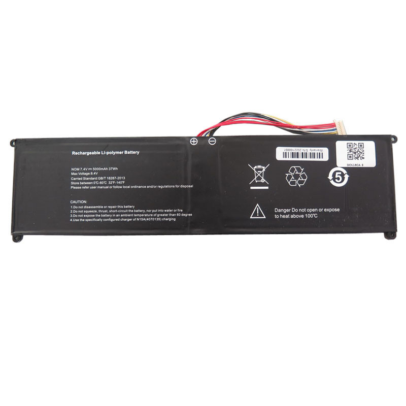Laptop Battery For HKC N16CA 7.4V 5000mAh 37Wh 10 PIN 10 lines New ...