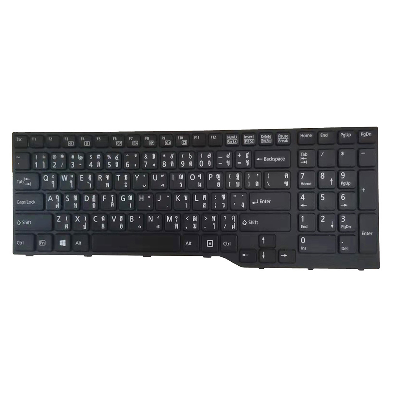 Laptop Keyboard For Fujitsu LifeBook AH42/U AH42/X AH42/W AH45/U