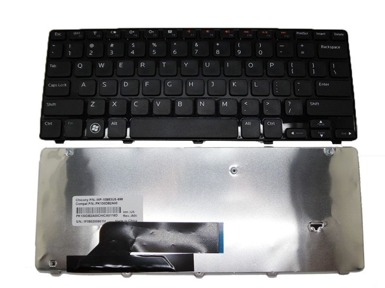 Laptop Keyboard For Dell Inspiron M101z M102z 11z 1120 1121 1122 M102z 10z 1120 Mp 10b53us 698 7086