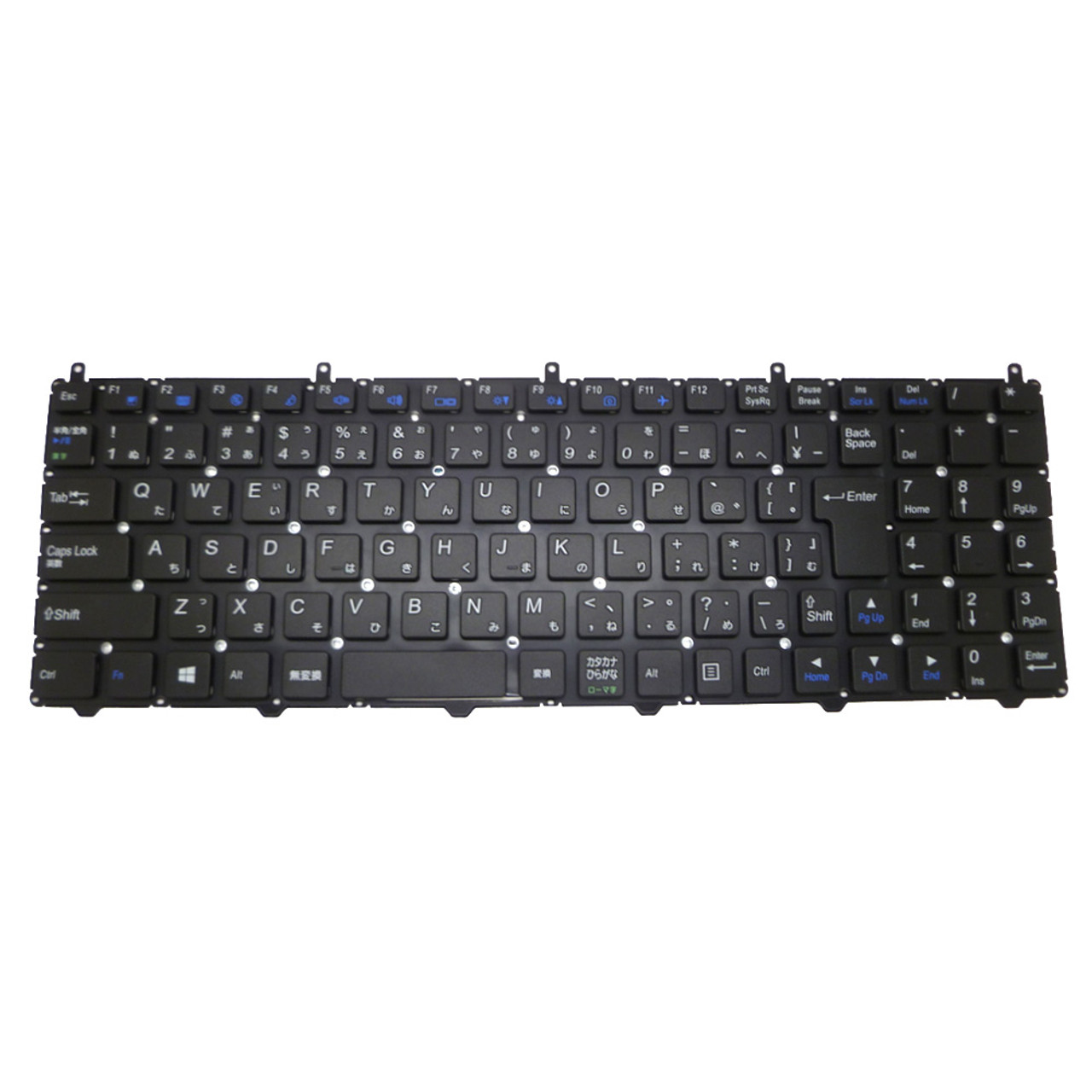 Laptop Keyboard For Mouse Computer Mouse LBI747BD10W8K W650SZ Japanese JP  JA Black Without Backlit Without Frame New