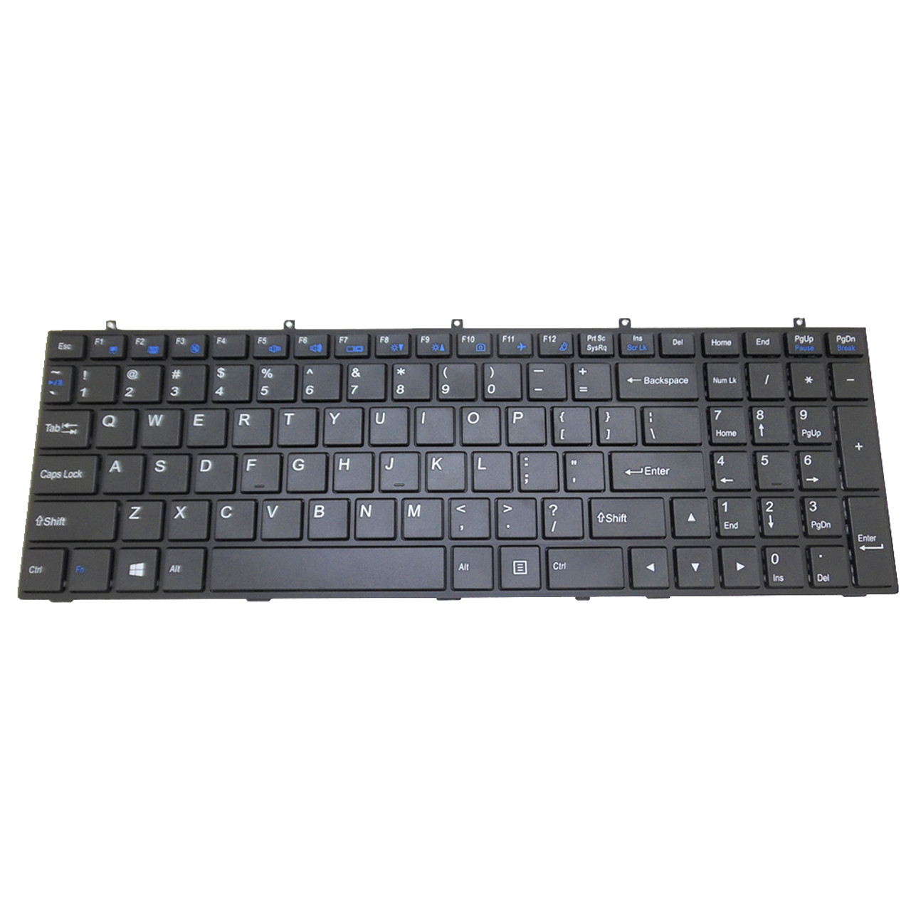 Laptop Replacement Keyboard For Mouse Computer m-Book W800B-W7-EX  MB-W800B-W7-EX W800B-W7H MB-W800B-W7H W370SS English US Black Without  Backlit New