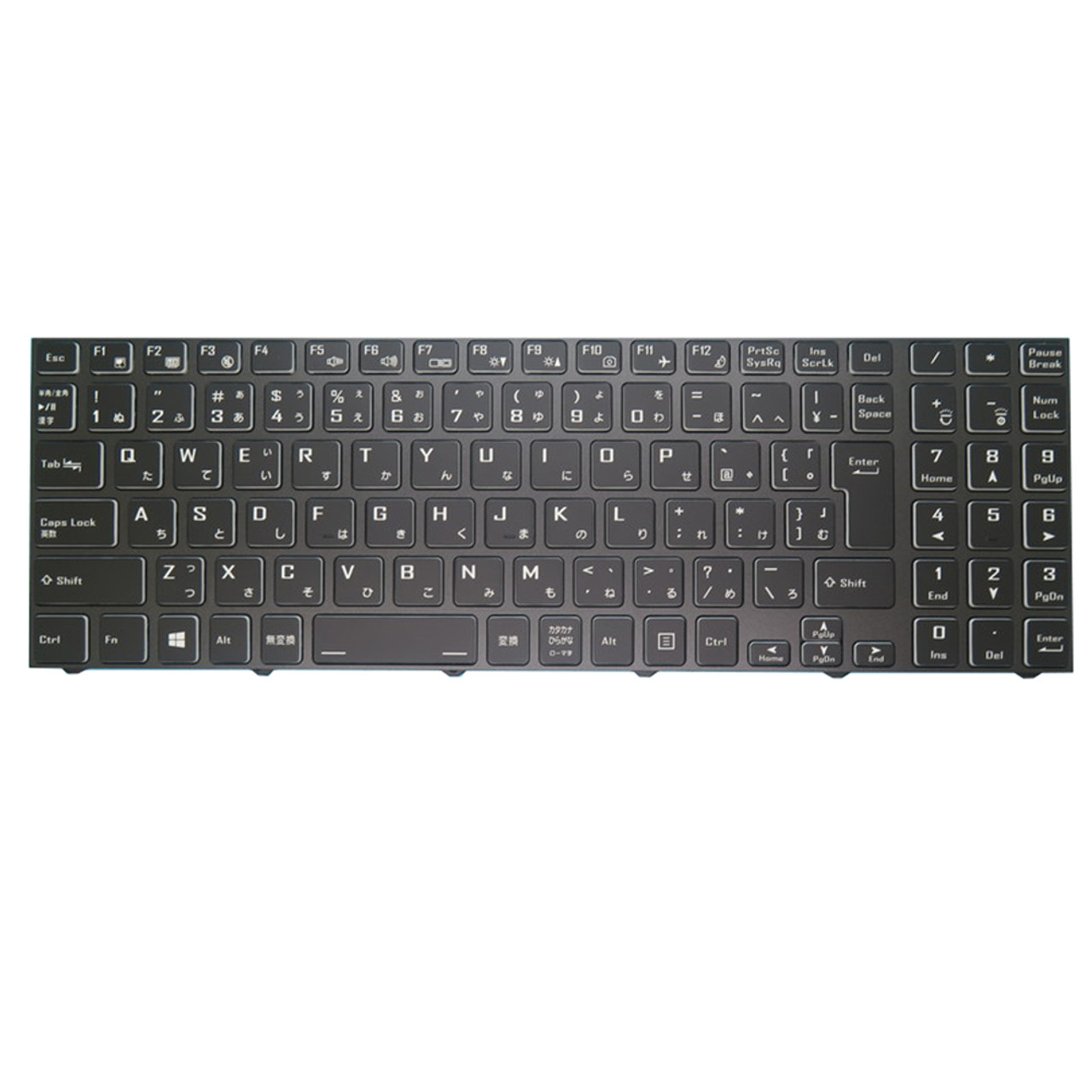 Laptop Keyboard For Mouse Computer G-Tune EGPN510G165S5 NP50DE Japanese JP  JA Black With Backlit New