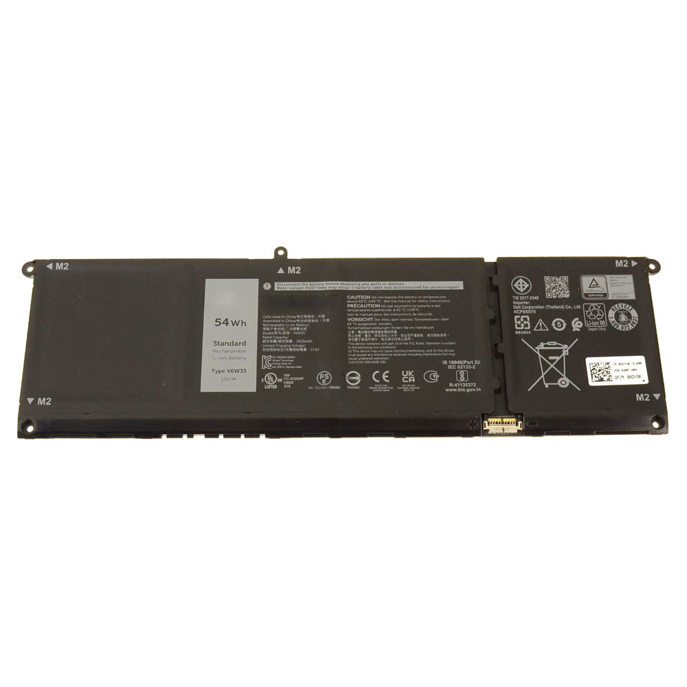 Laptop Battery For DELL V6W33 0MVK11 MVK11 0VKYJX VKYJX 0XDY9K XDY9K