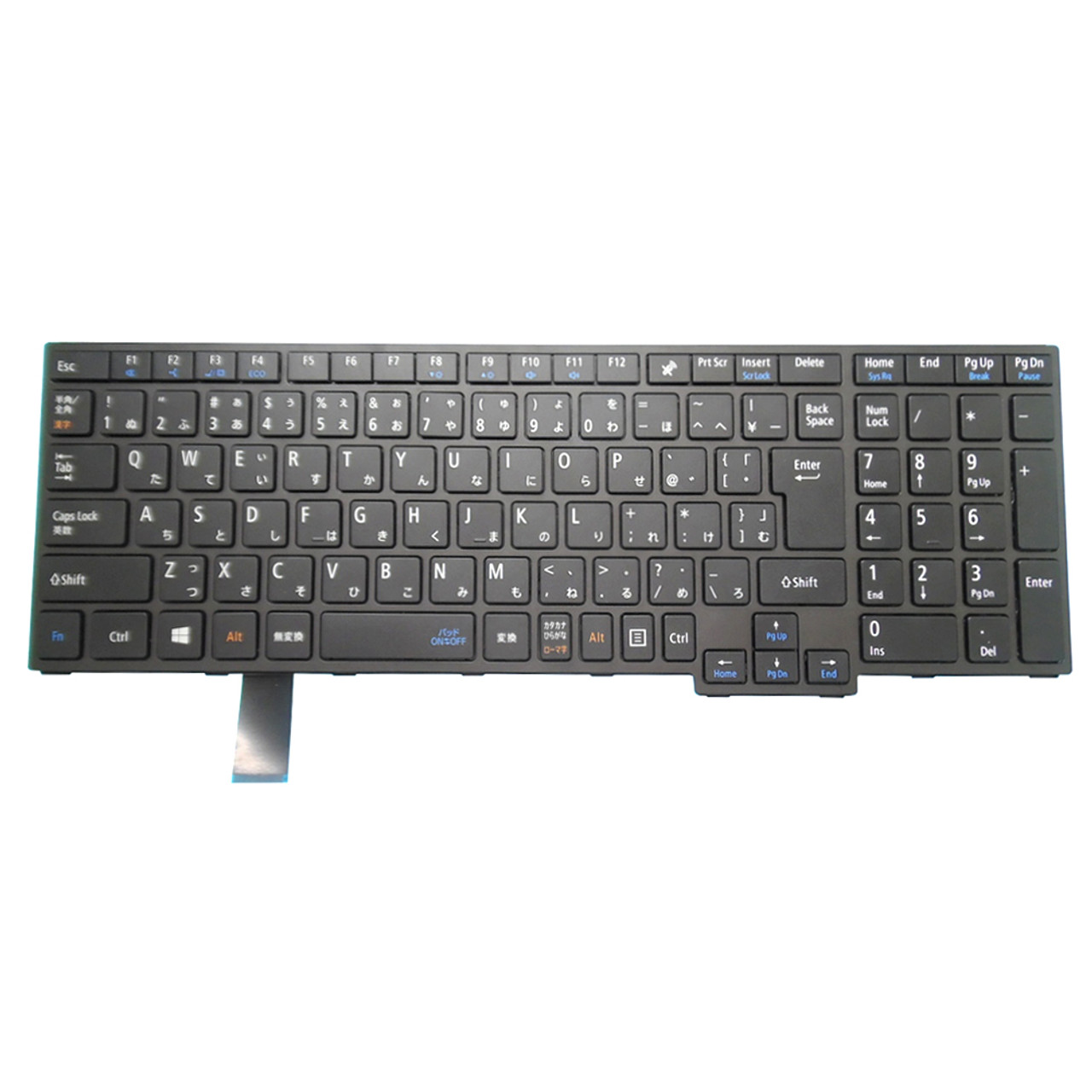 Laptop Keyboard For NEC LaVie GN246R/E4 PC-GN246REA4 PC-GN246REG4 GN246R/E5  PC-GN246REA5 PC-GN246REG5 Japanese JP JA Black With Frame New