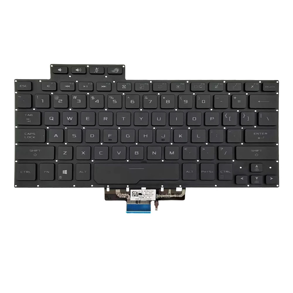CASEDAO Cover Tastiera In Silicone Per ASUS ROG Zephyrus G14 (Serie GA401) | Protezione USA Layout