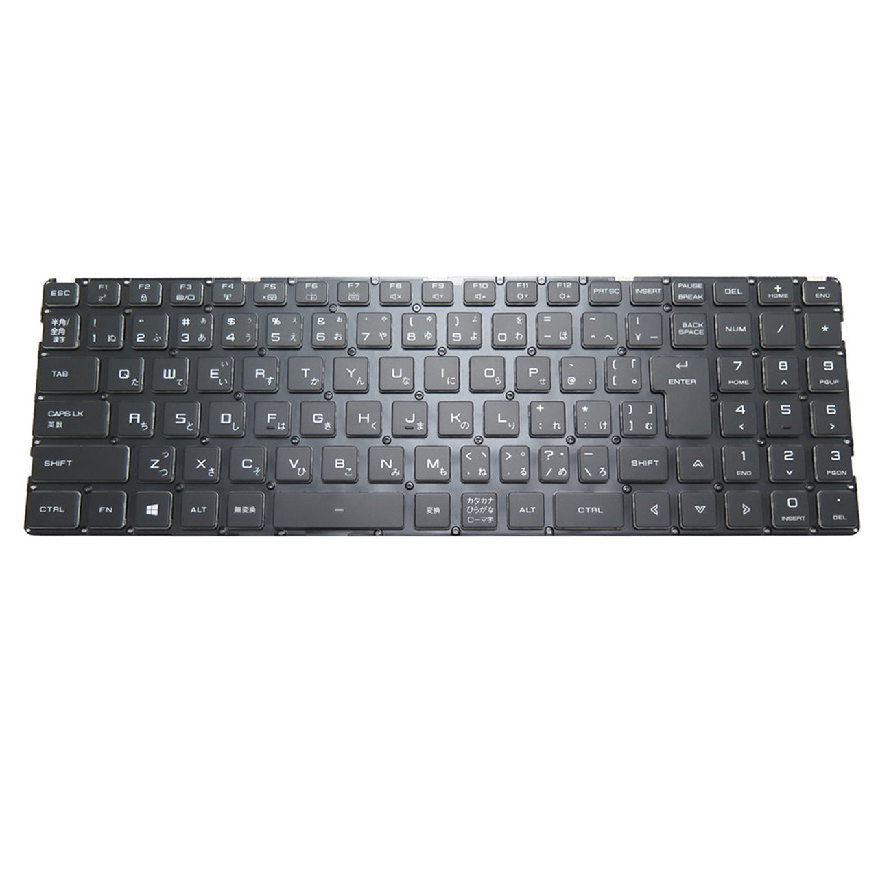 Laptop Keyboard For Galleria GCL2060RGF-T Japanese JP JA Black Without  Backlit New - Linda parts