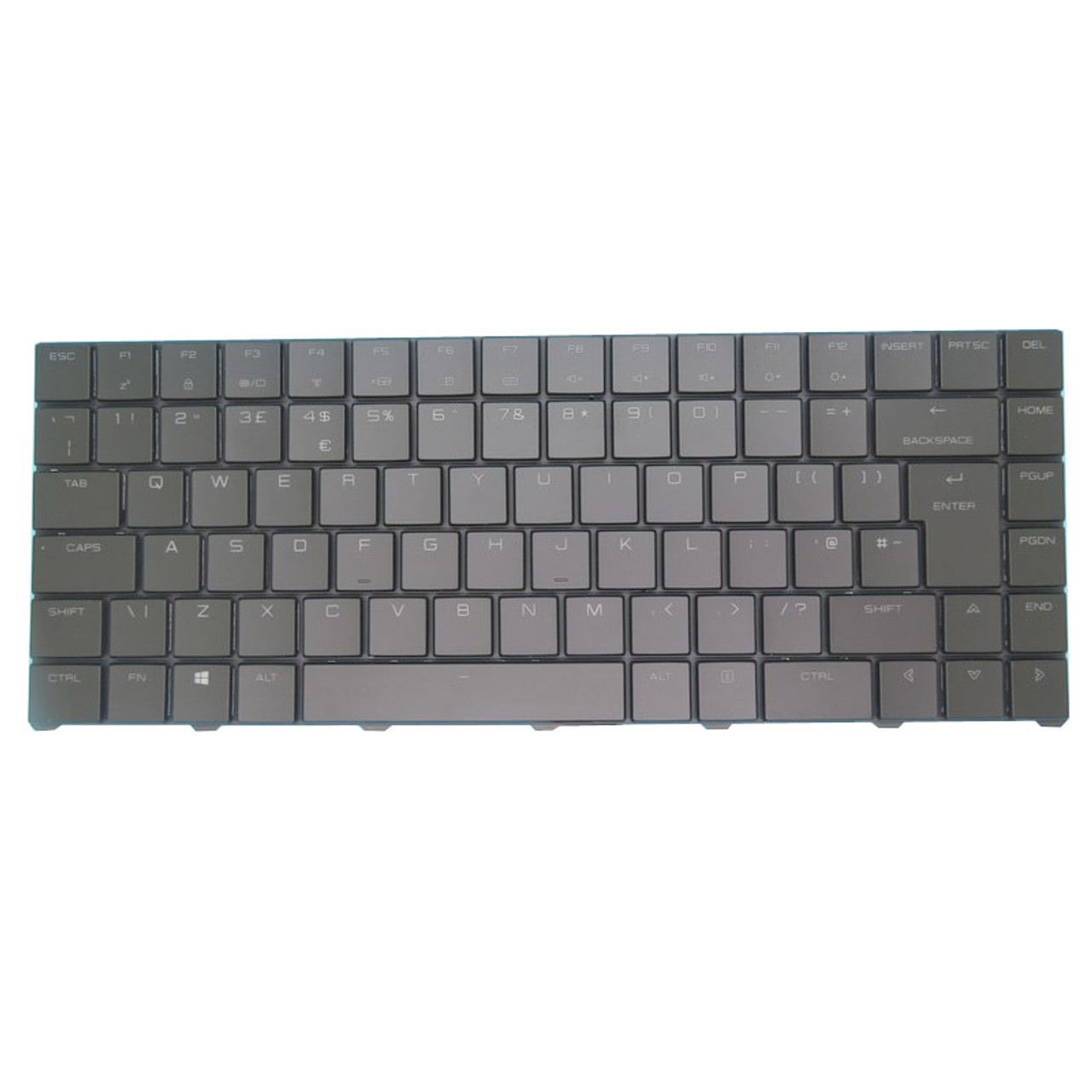 Laptop Keyboard For Galleria GCR1660TGF GCR1660TGF-Q GCR1660TGF-QC  GCR1660TGF-QC-B GCR1660TGF-QCG GCR1660TGF-QC-G United Kingdom UK Black With  Backlit