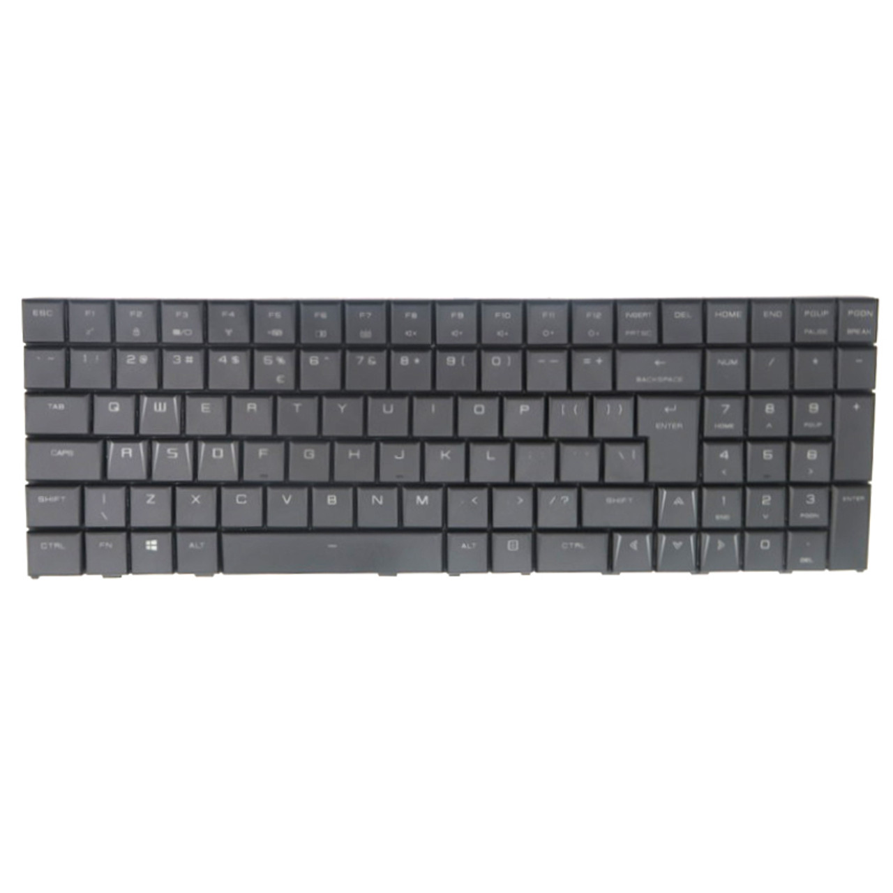 Laptop Keyboard For Galleria GCF2060RGF International English UI US Black  With Backlit Big Enter New