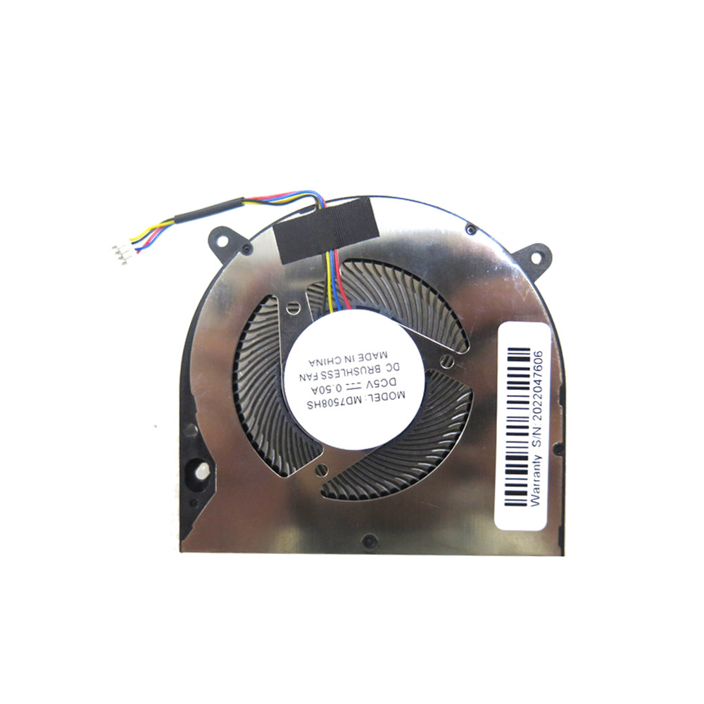 Ventola CPU Per Laptop MD7506HS – DC5V 0.45A, 4 Linee, Nuova, RTDPART