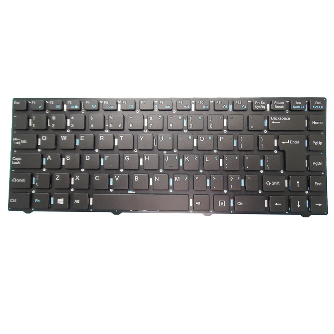 Laptop Replacement Keyboard For Diginnos Altair VH-AD3 VH-AD3L VH-AD3NS  English US Black Without Frame New
