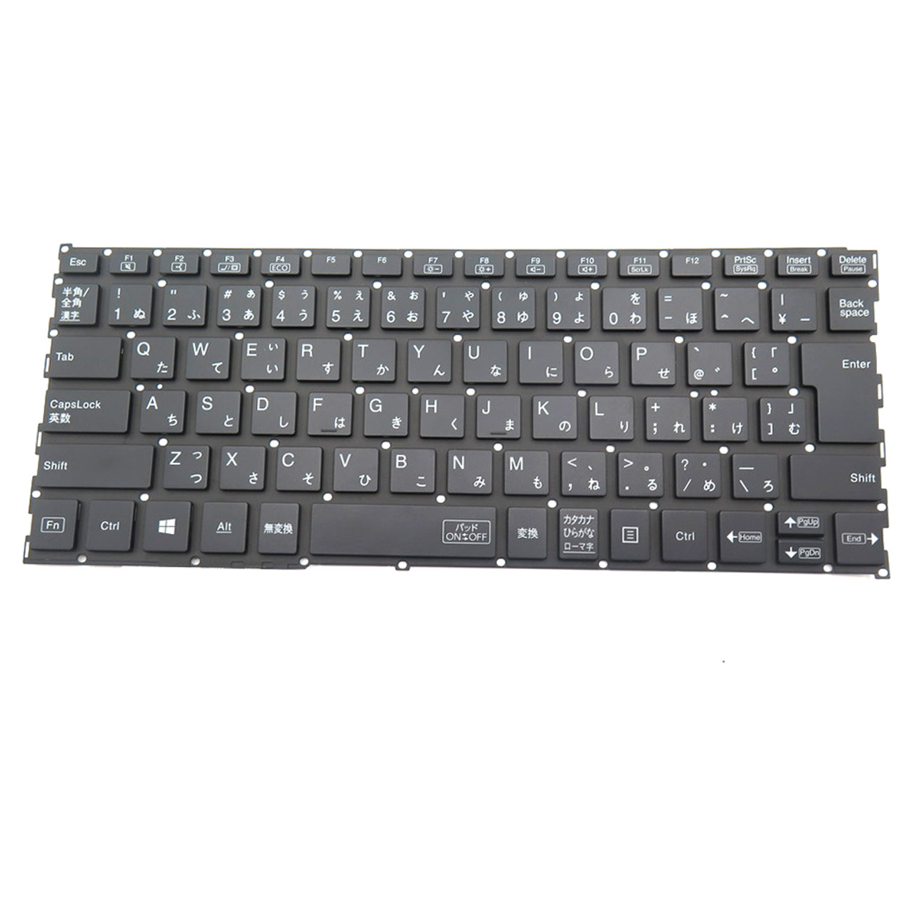 Laptop Keyboard For NEC LaVie NM750/RAG-E3 PC-NM750RAG-E3 NM750/RAG-YC  PC-NM750RAG-YC Japanese JP JA Black Without Frame New