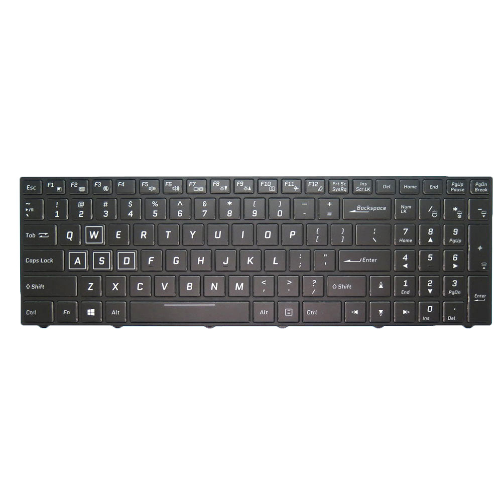 Laptop Keyboard For Aftershock Slate 15 RTX2060 17 RTX2070