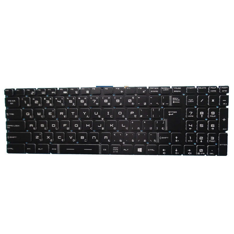 Clavier AZERTY Français D'origine MSI – Modèle V143422AK1 FR (Compatible MSI, Neuf Sous Blister)
