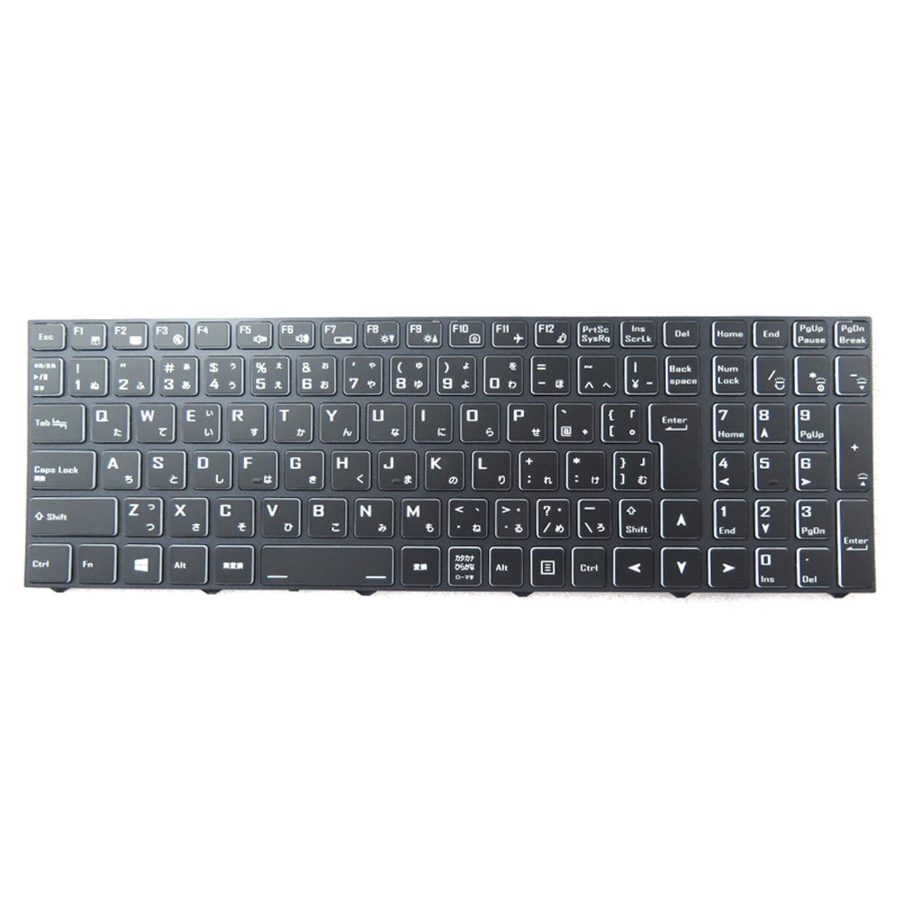 Laptop Keyboard For Iiyama LEVEL-15FXR20-i7-ROFX ILeNXs-15FXR20-i7_-ROFXB  STYLE-15FXR20-i7-ROFX IStNXs-15FXR20-i7_-ROFXB NH55RDQ Japanese JP JA Black  ...