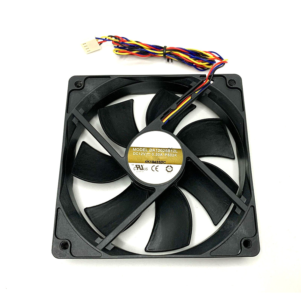 AVC DA12025B12L DA12025B12L P005 DC 12V 0.30A 2 Wires / 3 Wires / 4 Wires Axial Cooling Fan