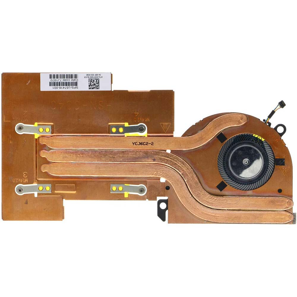 PER HP Ele x2 G4 VENTOLA DISSIPATORE DI CALORE HSN-C04C L67416-001  7