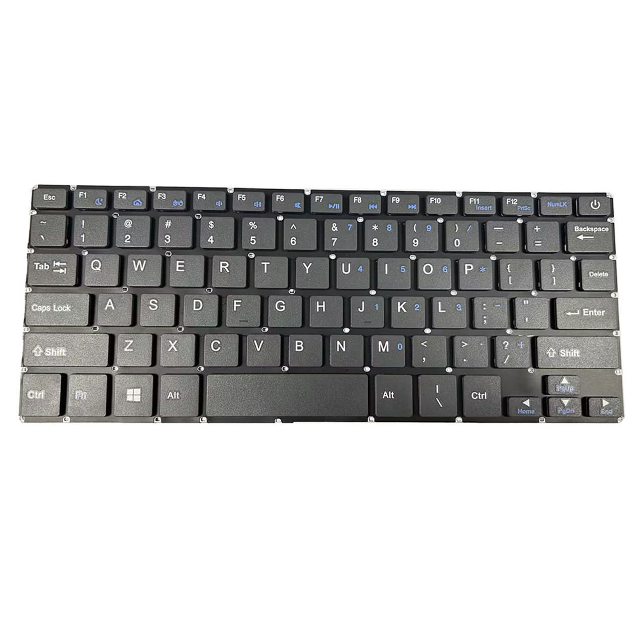 Laptop Replacement Keyboard MB2455012 F0035-012 CM1177 YXT-NB94-08 English  US Gray Without Backlit New