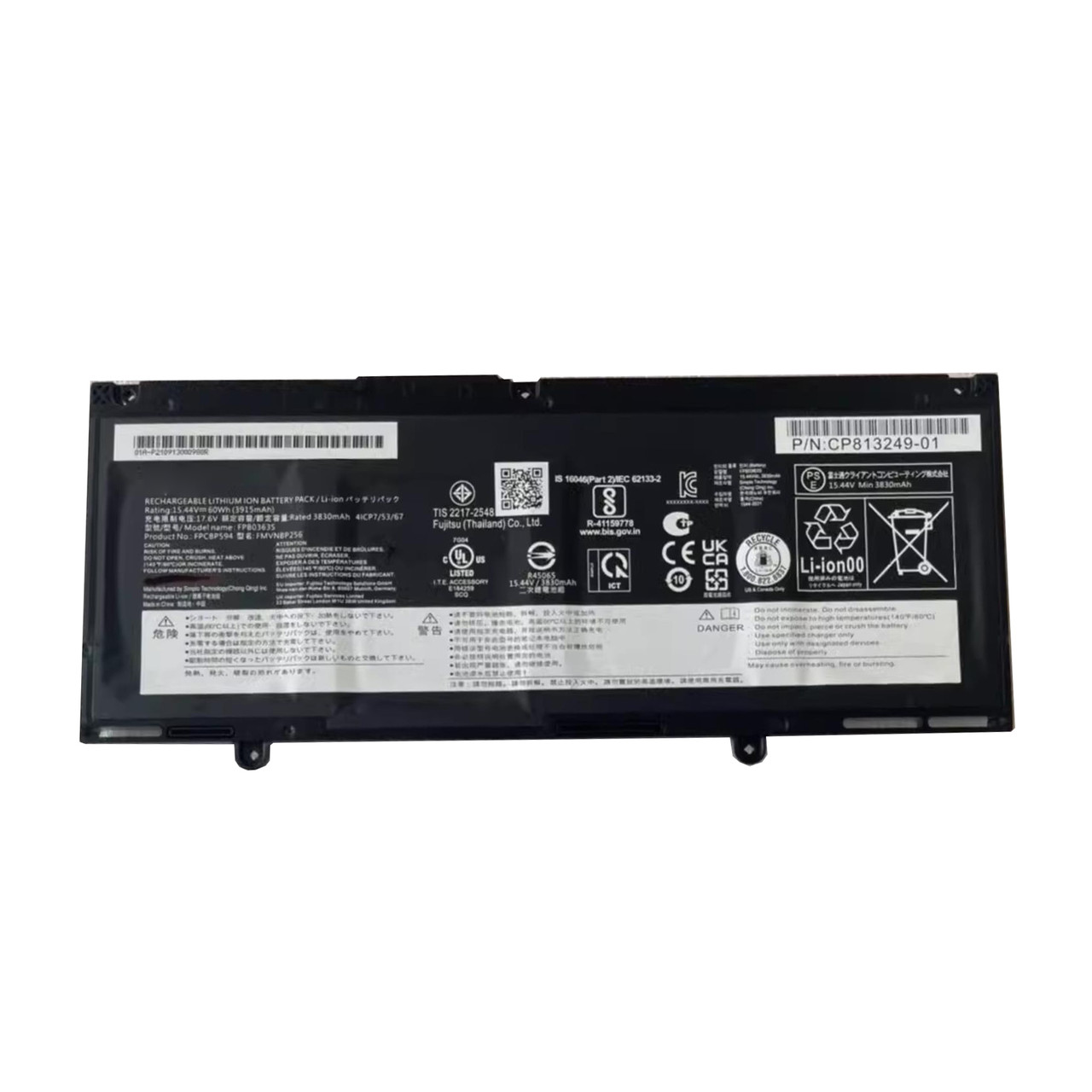 Laptop Replacement Battery For Fujitsu LifeBook U6312/KX U7312/J