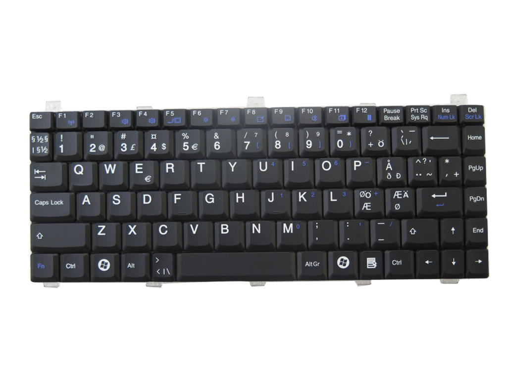Laptop Keyboard For GETAC VTK107 VTK115 VTK121 VTK168 VTK217 VTK907 12. ...