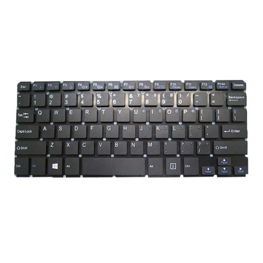 Laptop Keyboard For T-bao For Tbook Air 12.5 Black Without Frame