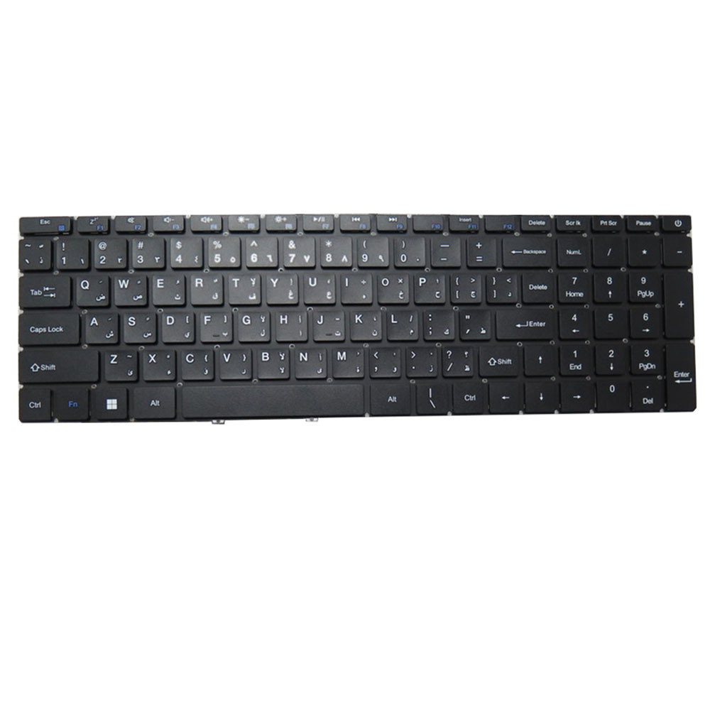 Laptop Keyboard For I-life Digital Zed Air CX7 Black Without Frame