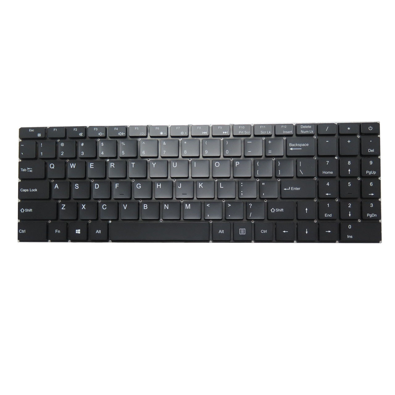 Laptop Keyboard For KUU X15 English US Without Backlit paper Black New ...