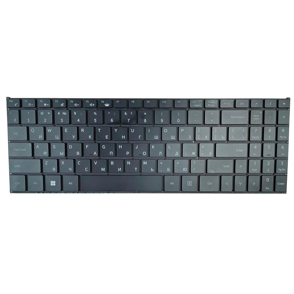 Laptop Keyboard MB3254003 F0136-003 Russia RU With Backlit Black