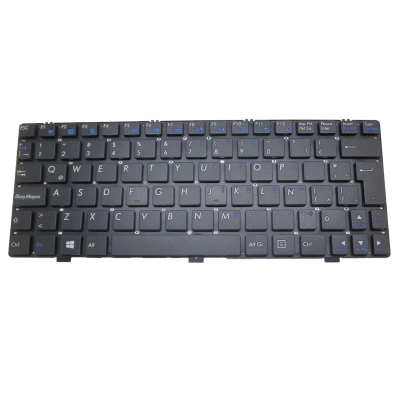 Laptop Keyboard For Proline M1110 Latin America LA Black Without Frame ...