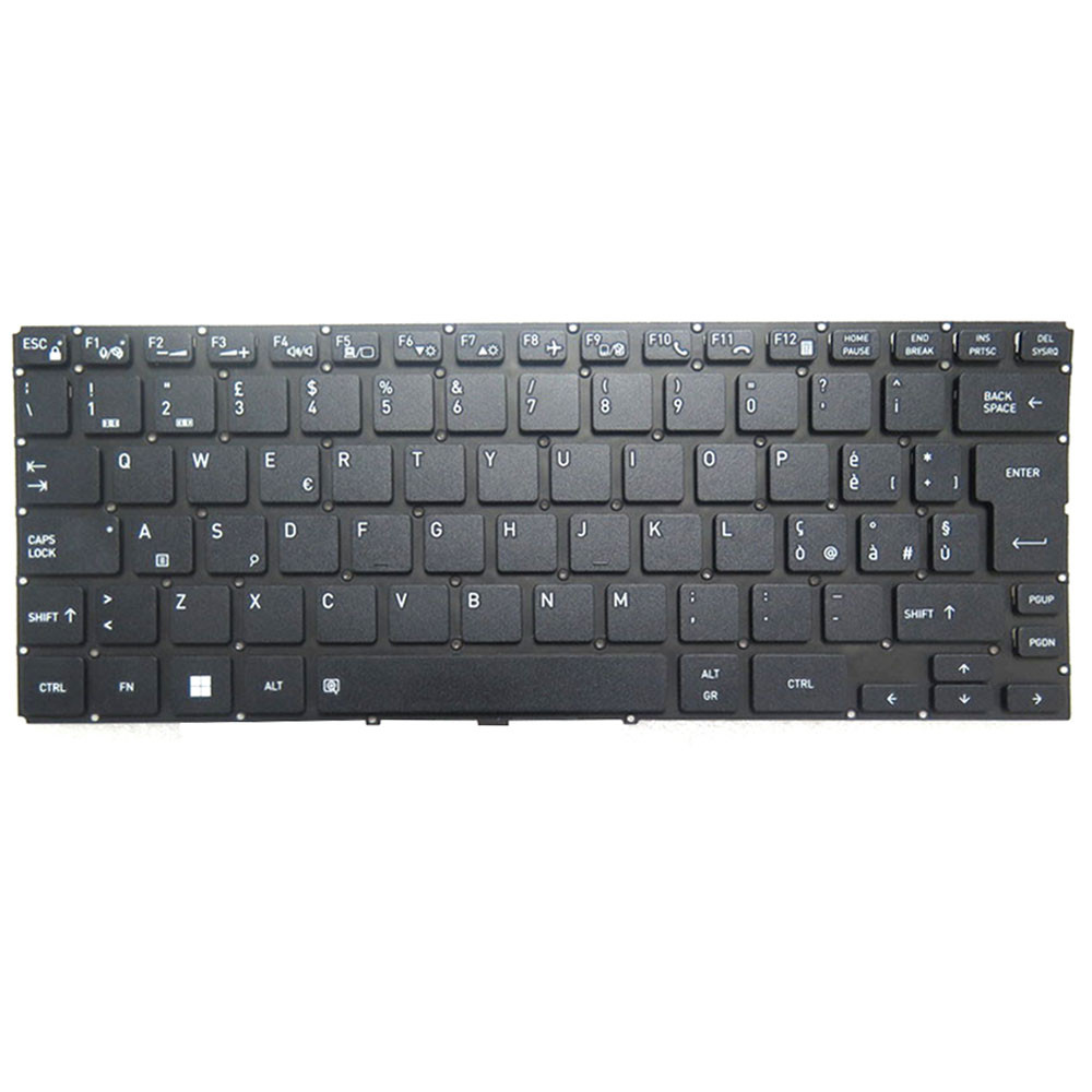 Laptop Keyboard PK133TX1A14 V6322A Italy IT Black New - Linda parts