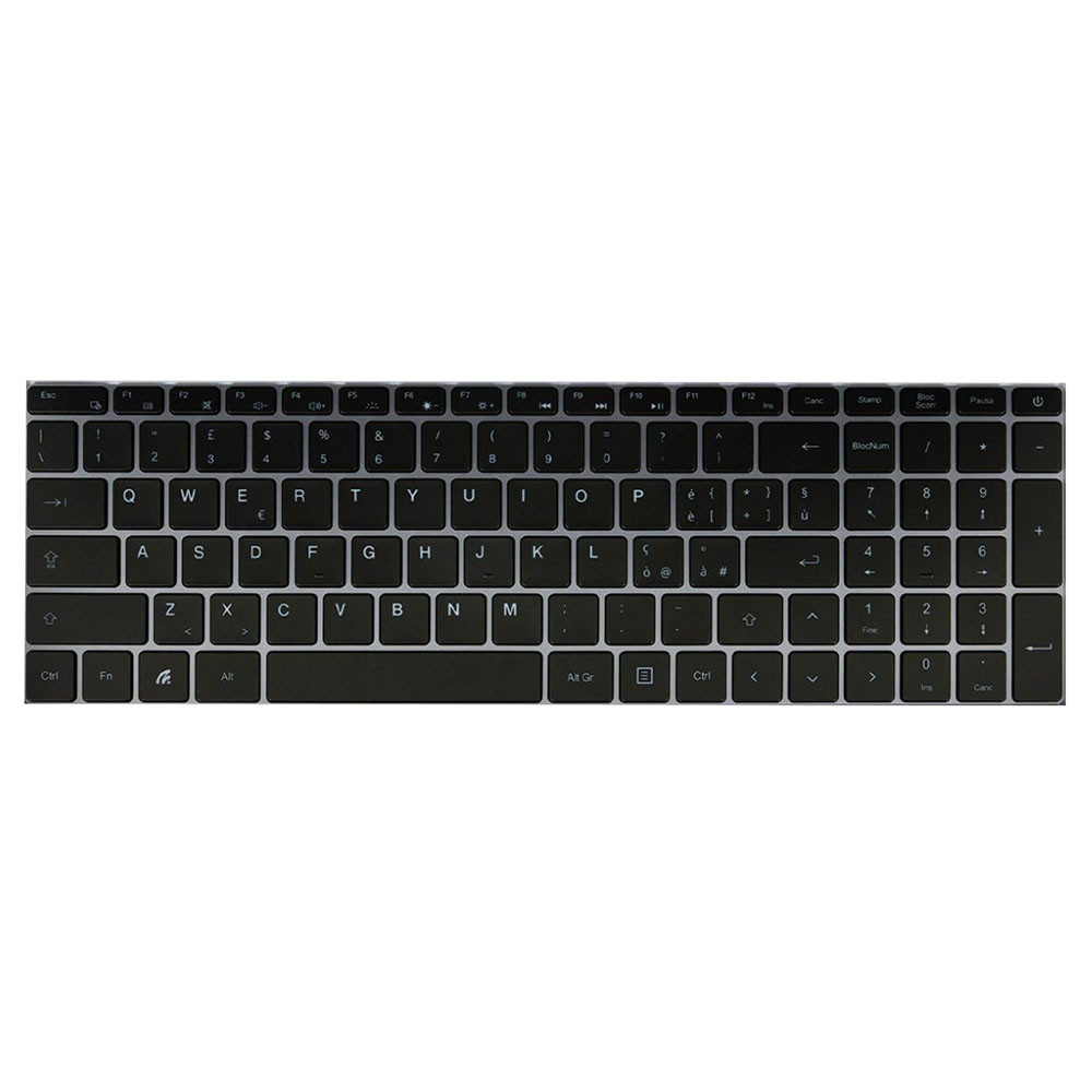 Laptop Keyboard For Microtech CoreBook Ultra i7 CB17 Italy IT Black New ...