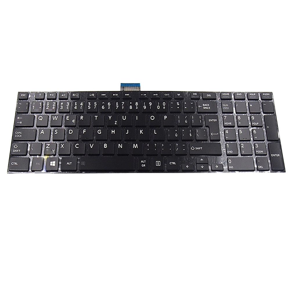 Laptop Keyboard For Toshiba For Satellite C75-B7180 C75-B7193 Czech CZ ...