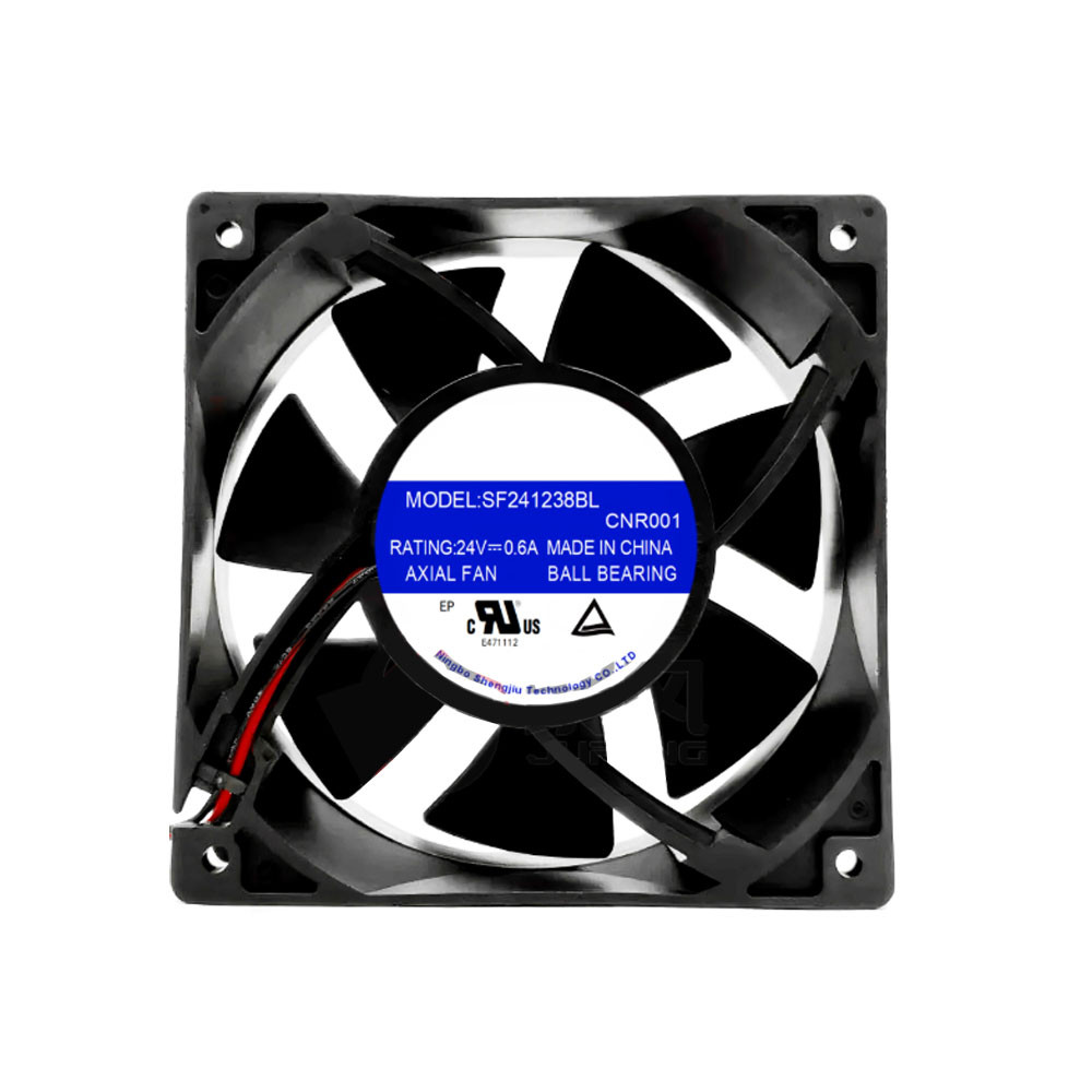 Cooling Fan For SJ SF241238BL 24V 0.6A New - Linda parts