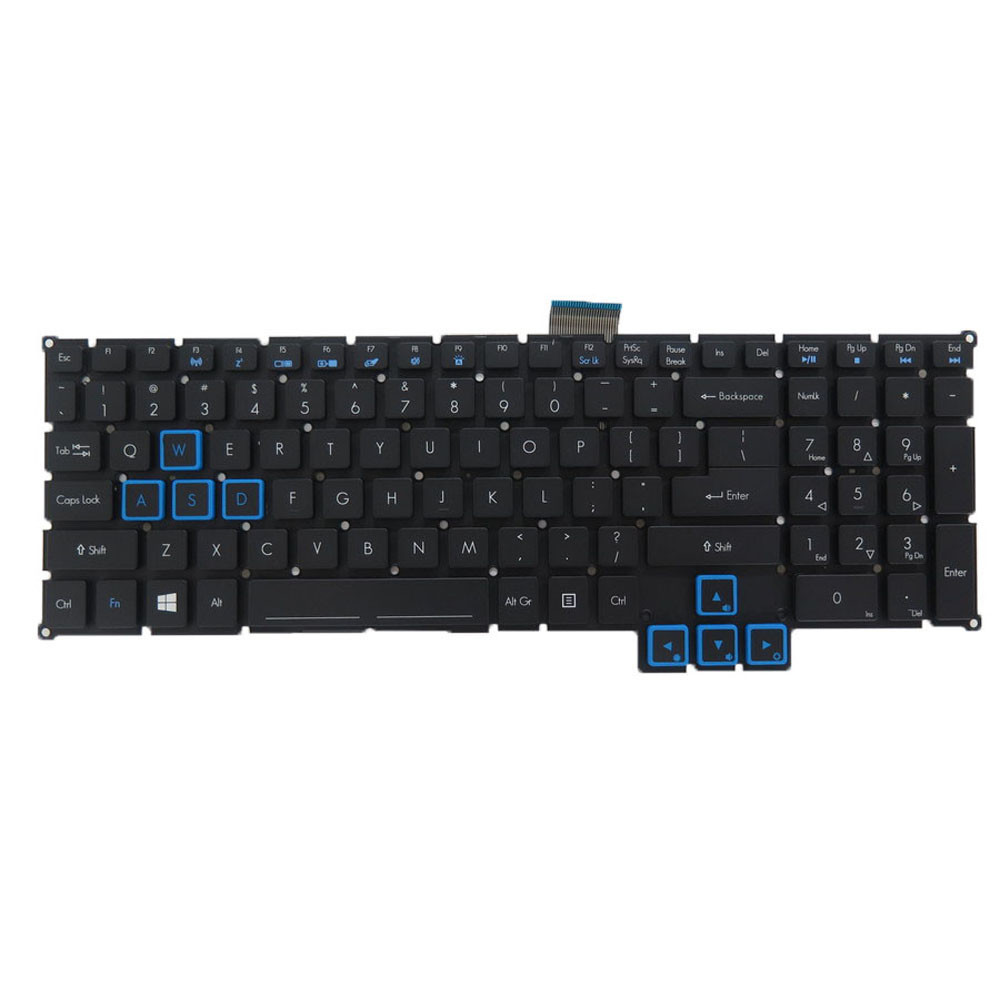 4-zone RGB Backlight Laptop Keyboard For ACER Predator G9-591 G9-592 G9 ...