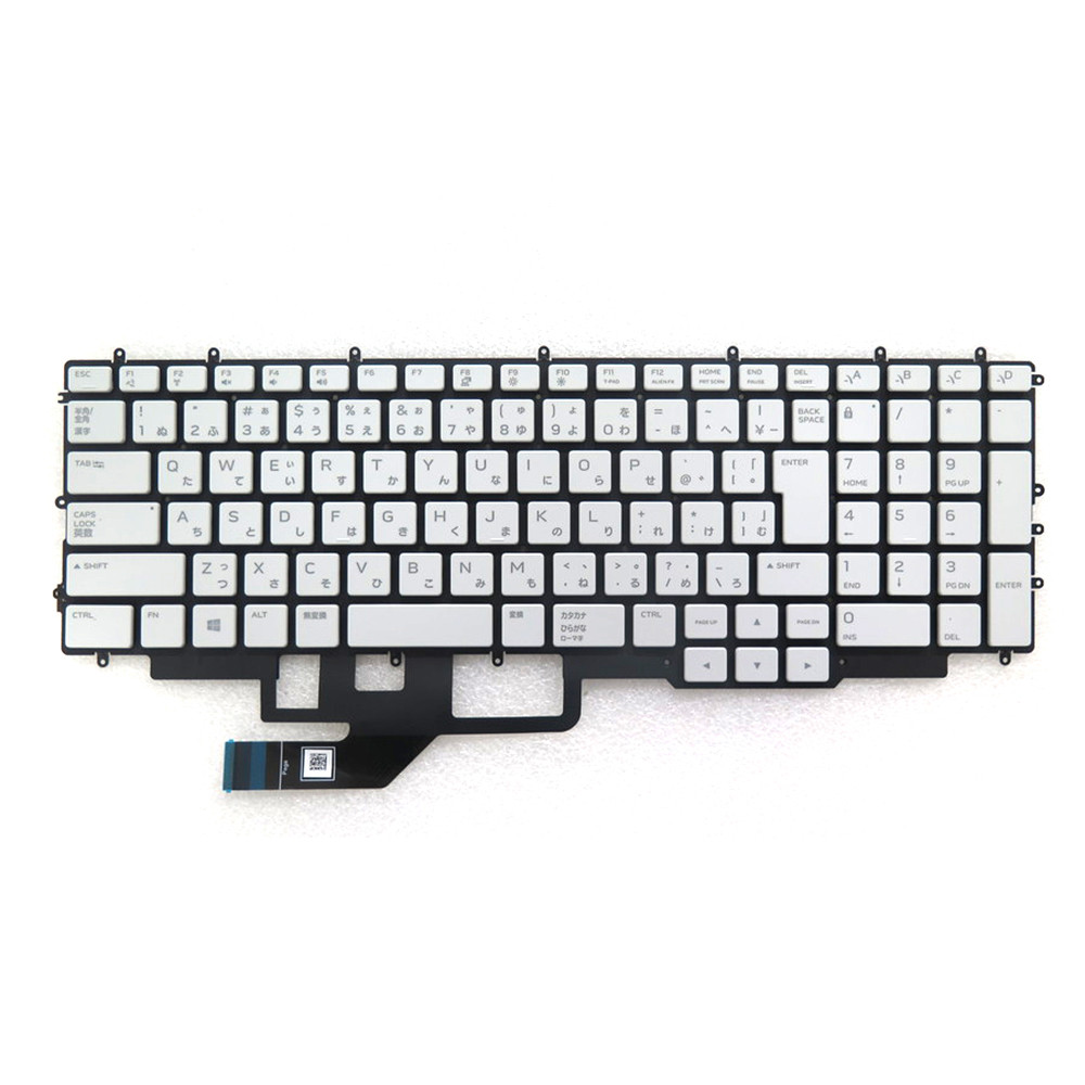 Laptop Keyboard For Alienware M17 R3 / M17 R4 0KT4FX KT4FX NSK-QUBBC ...