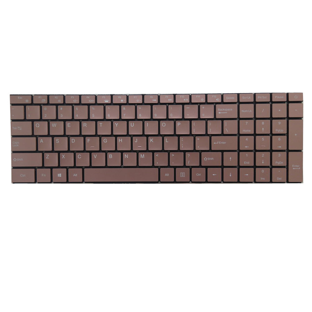 Laptop Keyboard For Pryloxen T152A Rose gold Without Frame United ...