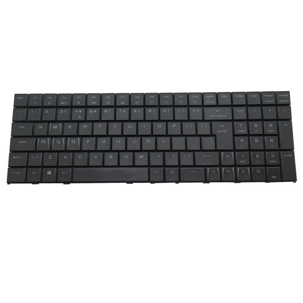 Laptop Keyboard For Monster Tulpar T5 V18.1 V18.1.1 United Kingdom UK ...