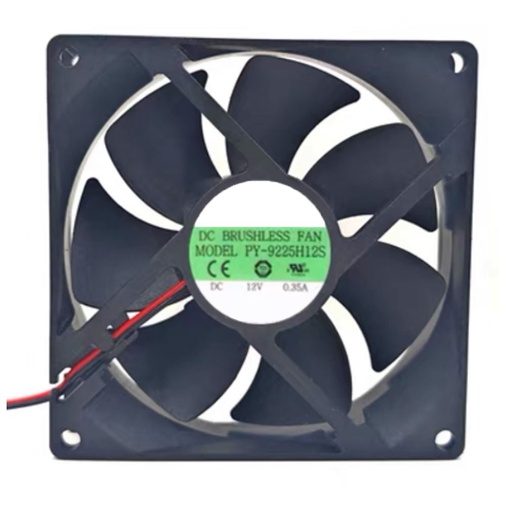 Ventola Di Raffreddamento POWERYEAR PY-9225H12S &ndash; 12V 0,35A 92x92x25mm (9cm), Aperta Ma Nuova