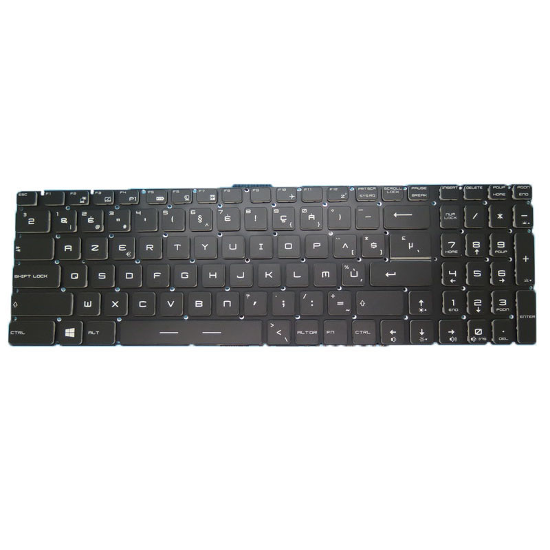 Black New Laptop Backlit Keyboard For MSI Creator 17M / GE75 Raider ...