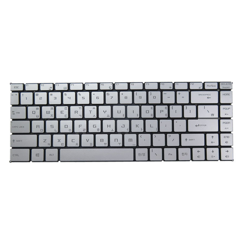 Silver New Laptop No Backlit Keyboard For MSI Creator 15M A9 A9SD A9SE ...